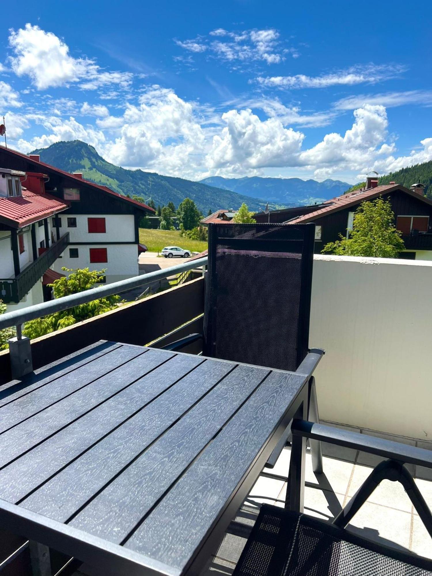 Bergnest Iseler Mit Panoramablick Apartment Oberjoch Bagian luar foto